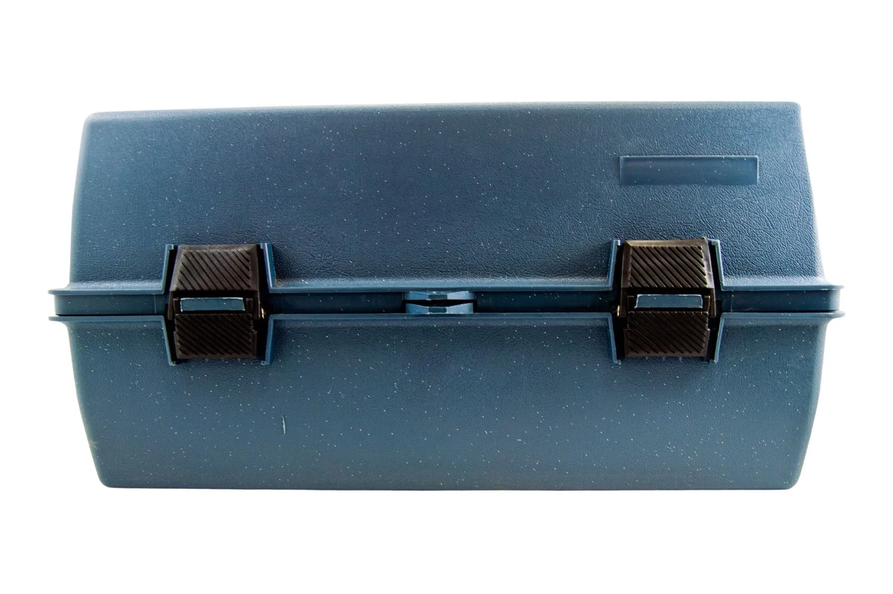 3 Tray Storage Box, Jumbo Size : 17" x 8" x 8 ¾", Blue Color