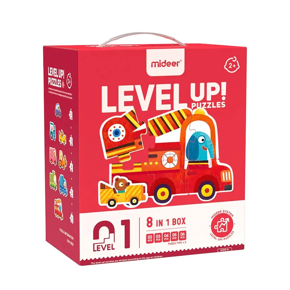 8-in-1 Level Up Puzzles: Level 1 Traffic