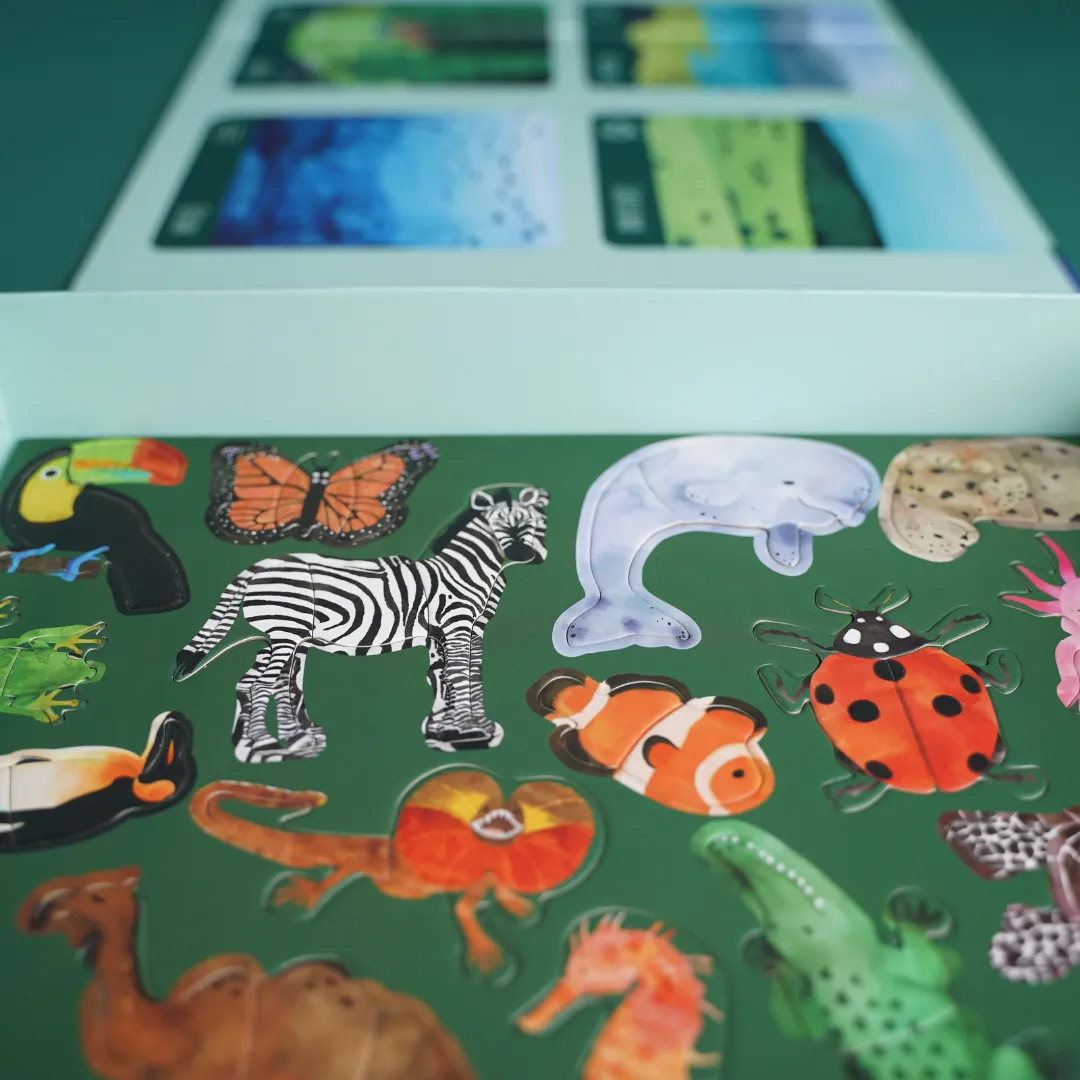 All About Animals - Magnetic Puzzle Small