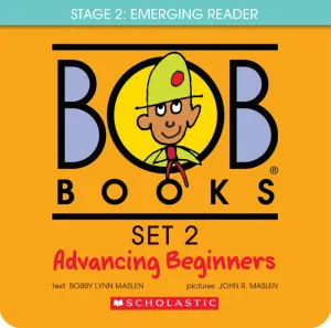 Bob Books - Advancing Beginners Box Set | Phonics, Ages 4 and up, Kindergarten (Stage 2: Emerging Reader): 8 Books for young readers