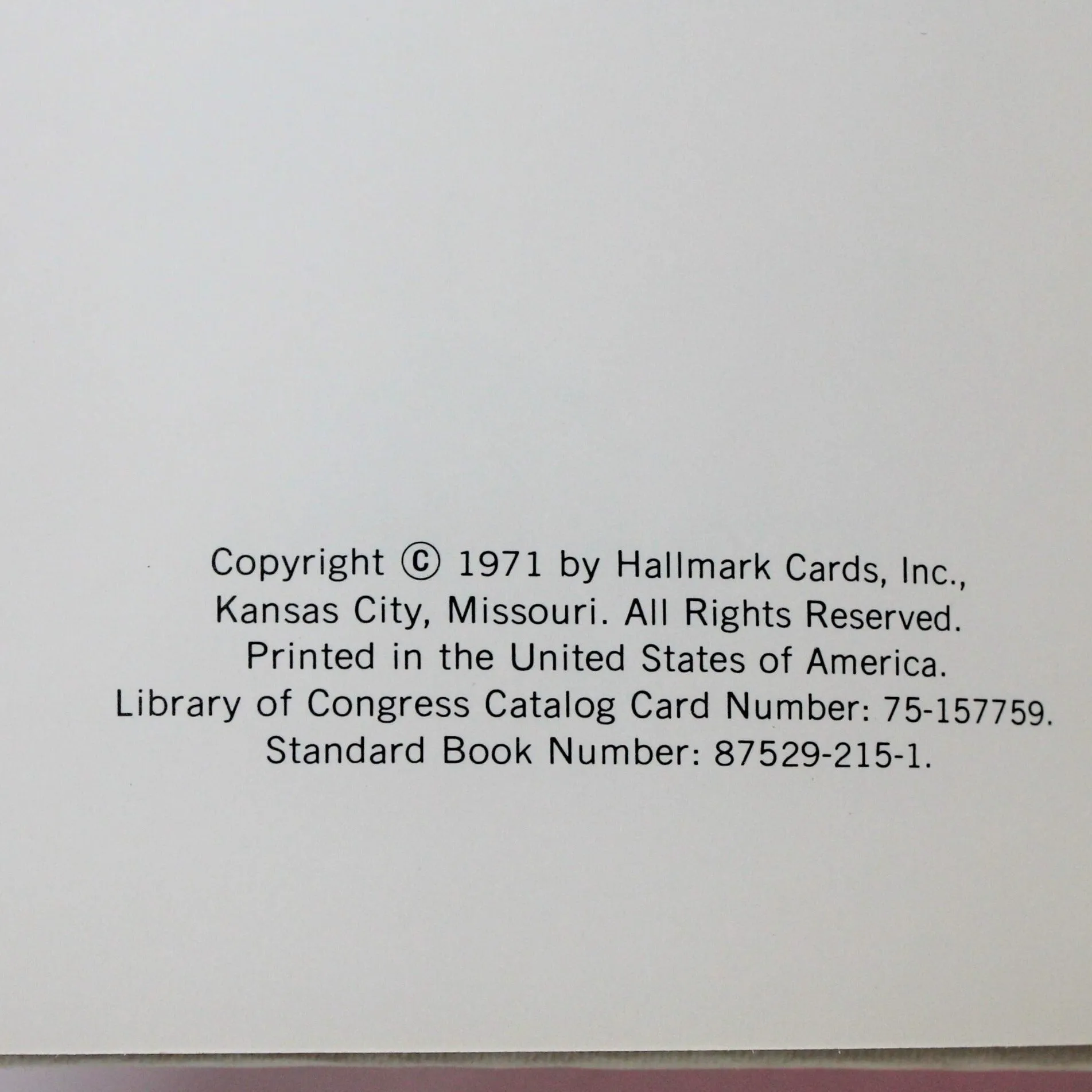 Book, Hallmark, Having a Friend Is..., Dean Walley, Vintage 1971