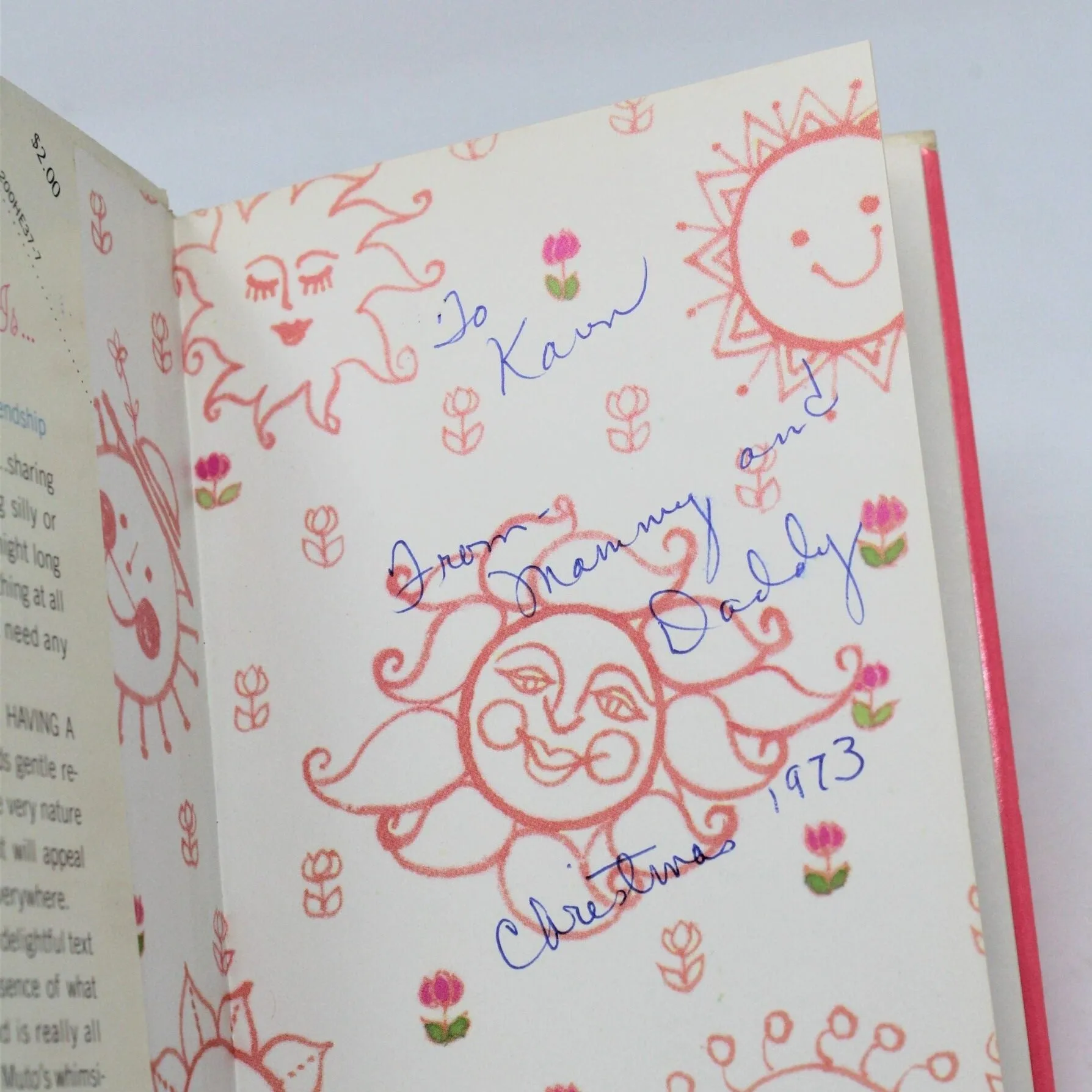 Book, Hallmark, Having a Friend Is..., Dean Walley, Vintage 1971