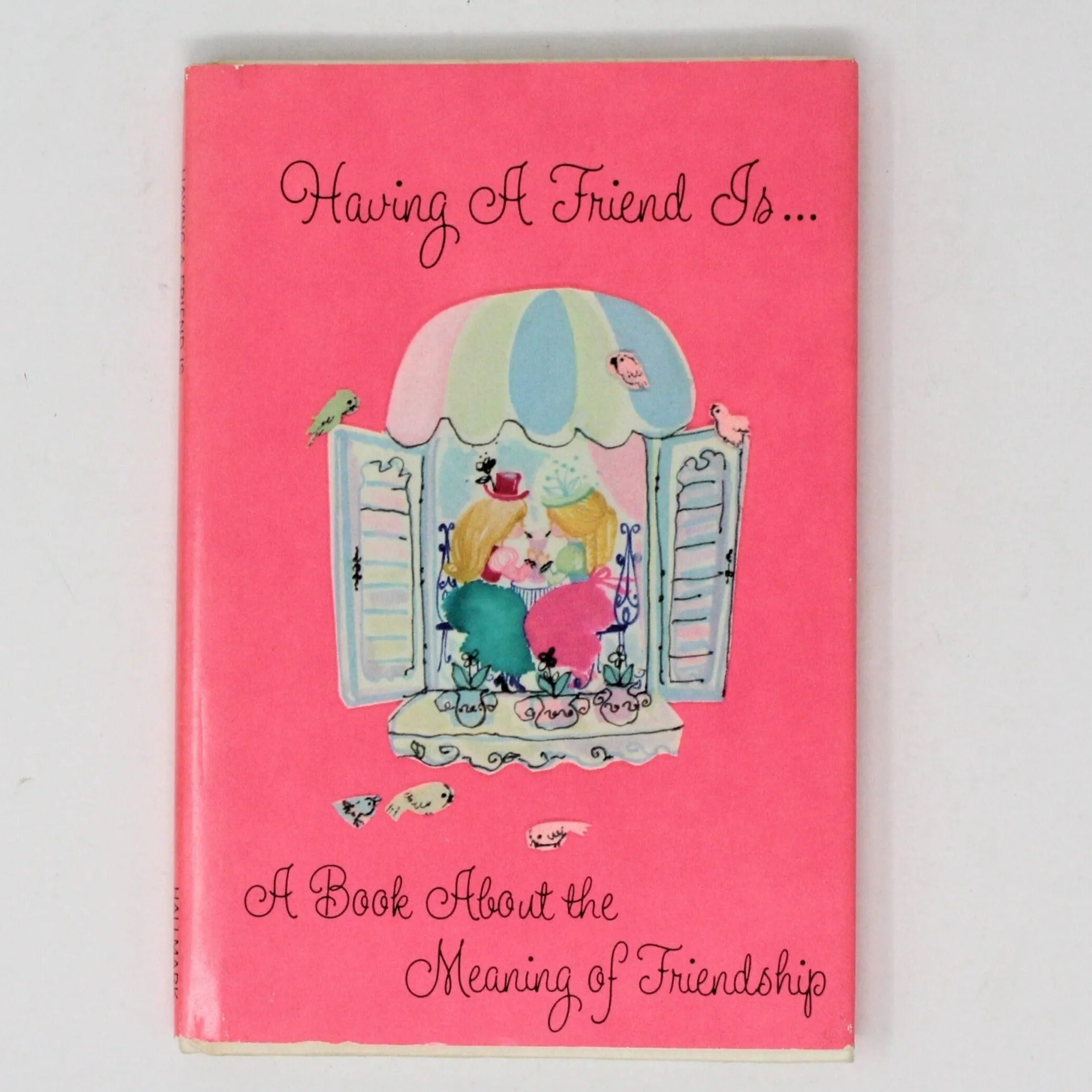 Book, Hallmark, Having a Friend Is..., Dean Walley, Vintage 1971