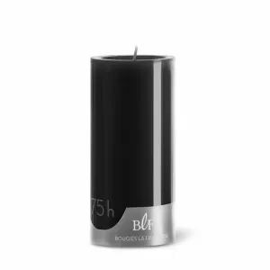 bougies la francaise | pillar candle | black - DC