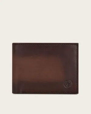 Brown bovine wallet