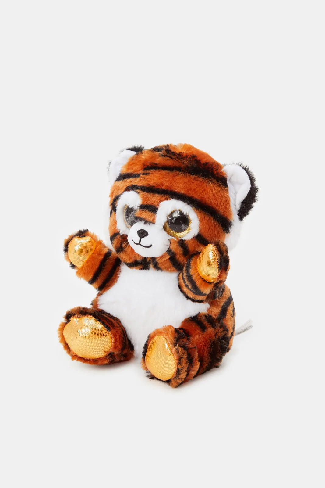 Brown Cuddles Sparklezzz Plush Baby Tiger