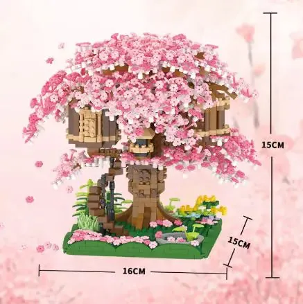 Cherry Tree House Building Blocks