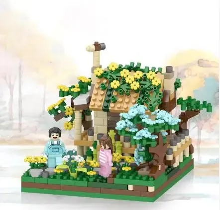 Cherry Tree House Building Blocks