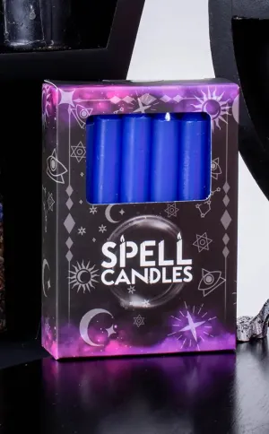 Chime Spell Candles | Dark Blue