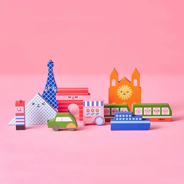 City Building Blocks Set | Paris