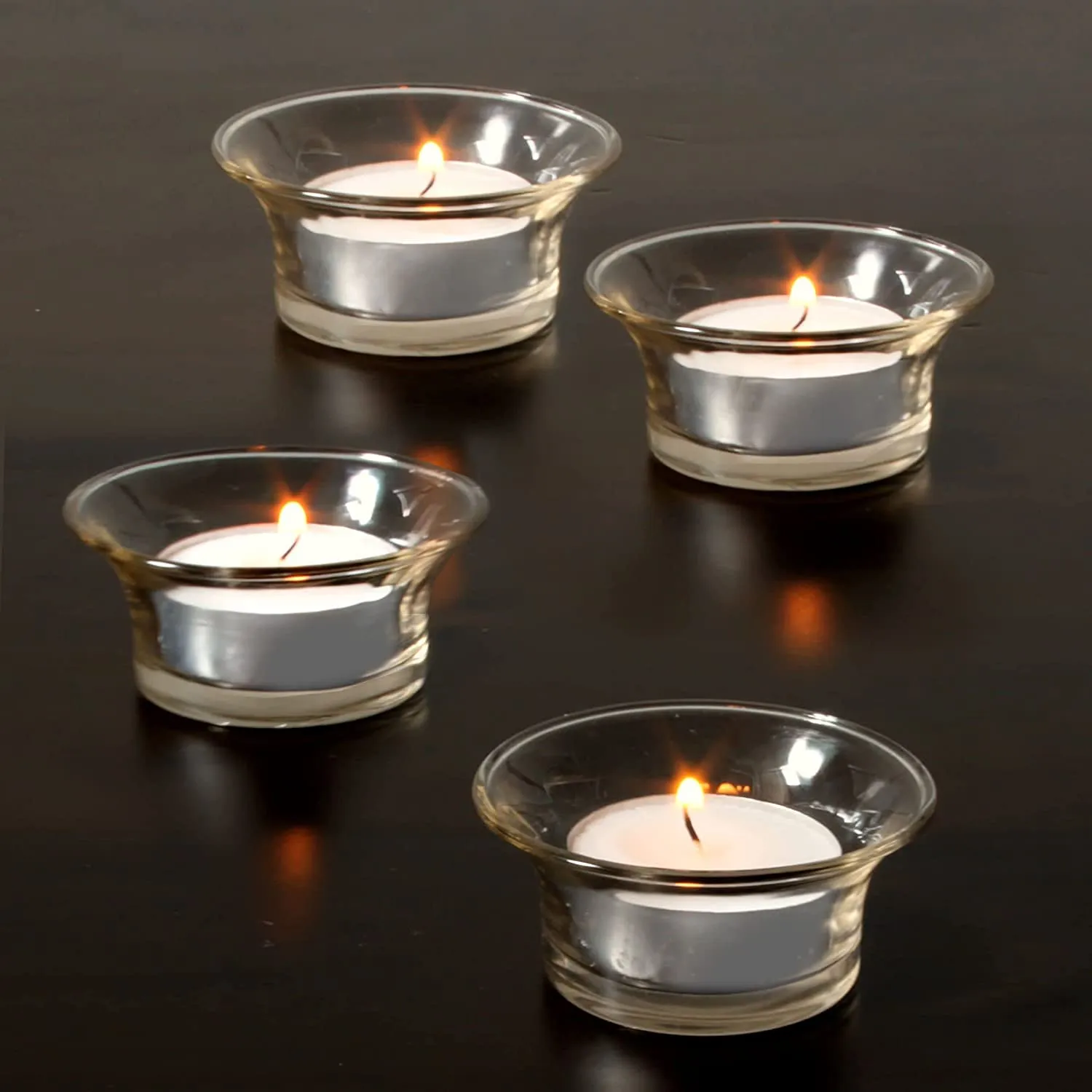 Coku Unscented Tealight Candles | 4.5 Hour Long Burn Time | Smokeless and Dripless White Tea Light Candles | Small Tea Candles for Diwali Home, Travel, Weddings, Party & Emergencies (100 Pack)