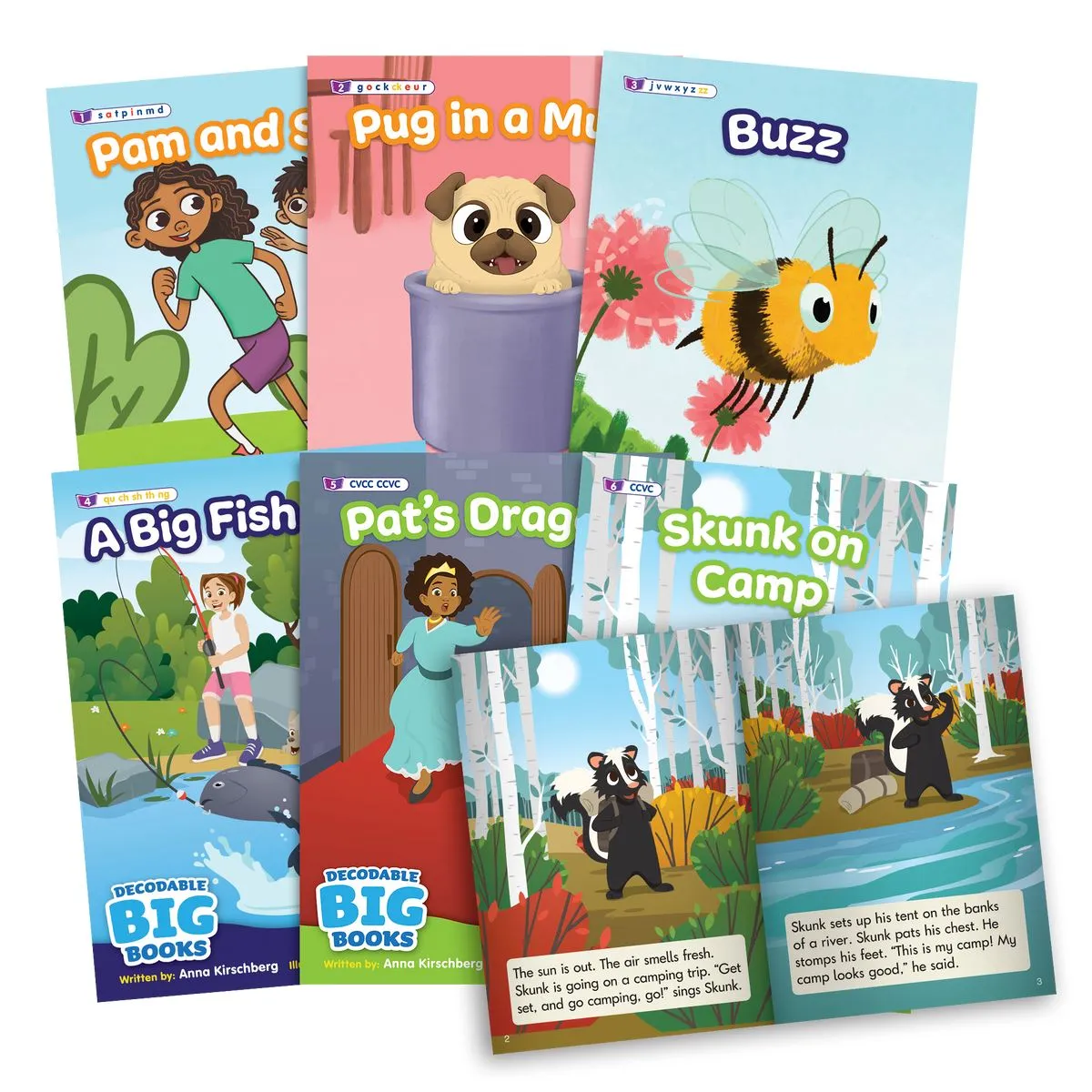 Decodable Big Books Fiction