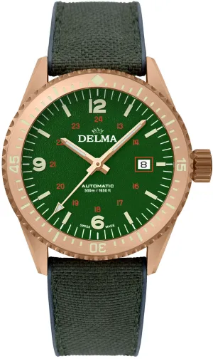 DEL Watch Cayman Field Bronze Green