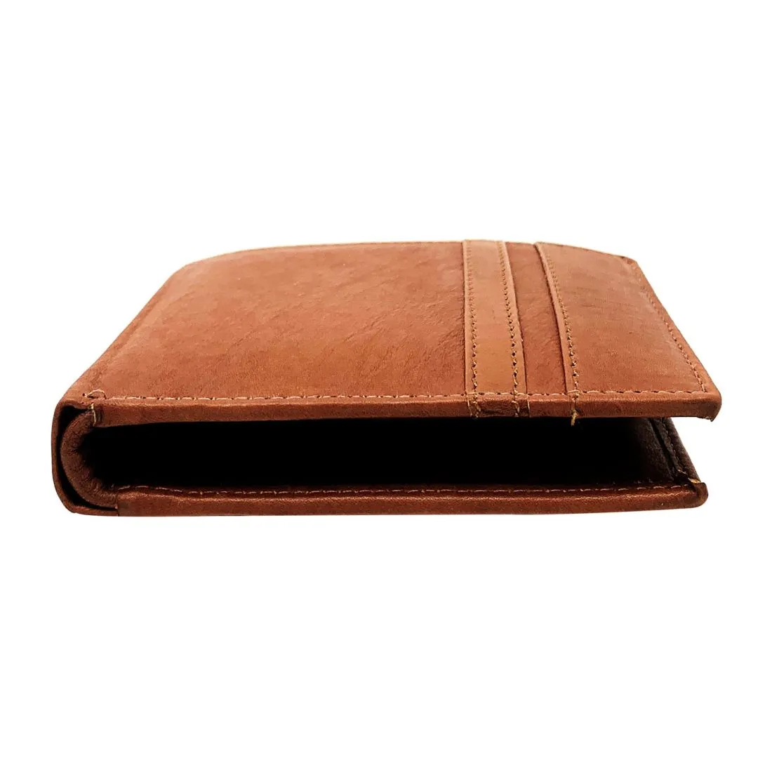 Empire Cove Stylish Accent Genuine Leather Bifold Wallets Mens Womens