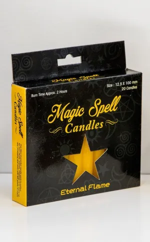 Eternal Flame Chime Spell Candles | Yellow