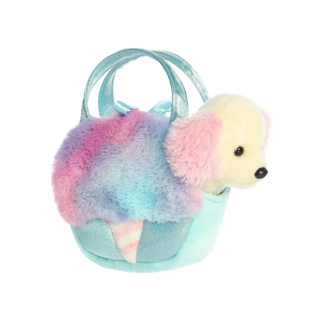 Fancy Pals - Spaniel in Blue Cotton Candy Bag