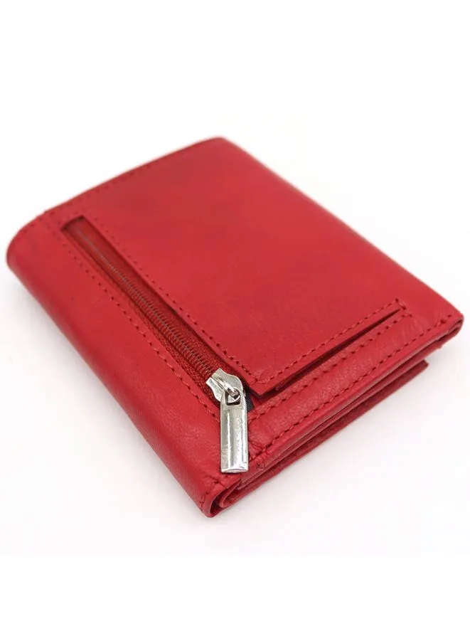 Gai Mattiolo Unisex Leather Wallet, Nappa Leather, RFID, 9x10.7x1.5 cm