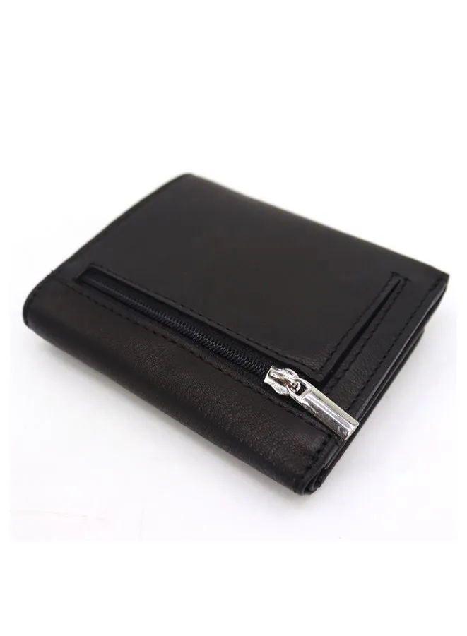 Gai Mattiolo Unisex Leather Wallet, Nappa Leather, RFID, 9x10.7x1.5 cm