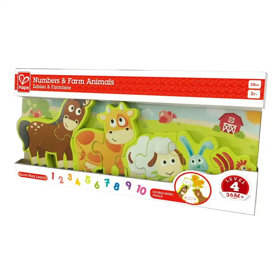 Hape Numbers & Farm Animals