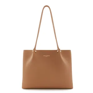 Honoré Nata camel leather shopper calfskin leather