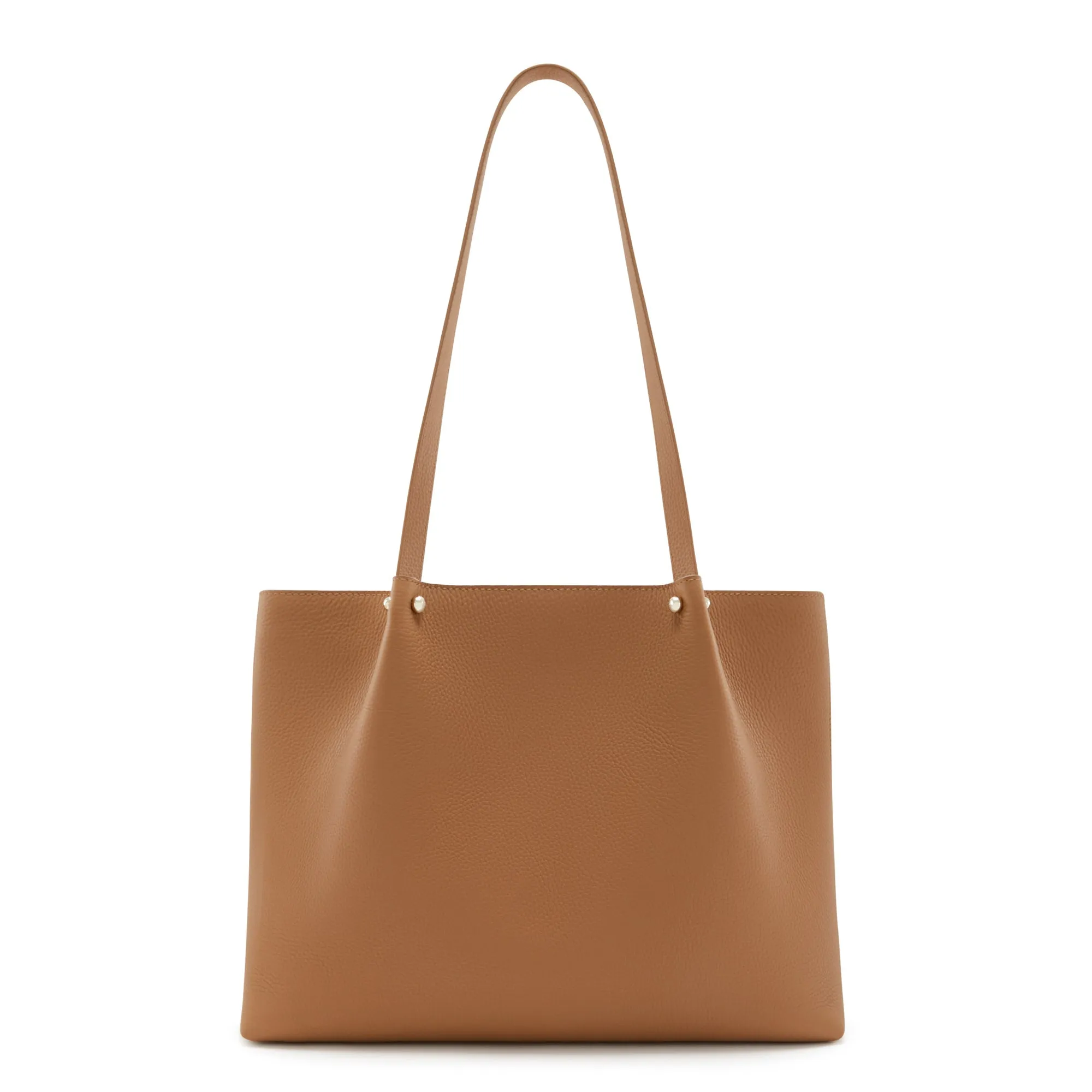 Honoré Nata camel leather shopper calfskin leather