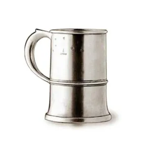 Italian Pewter Tankard | Half Pint