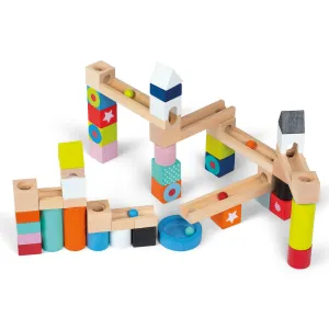 Janod 50 pcs Marble Run Kubix