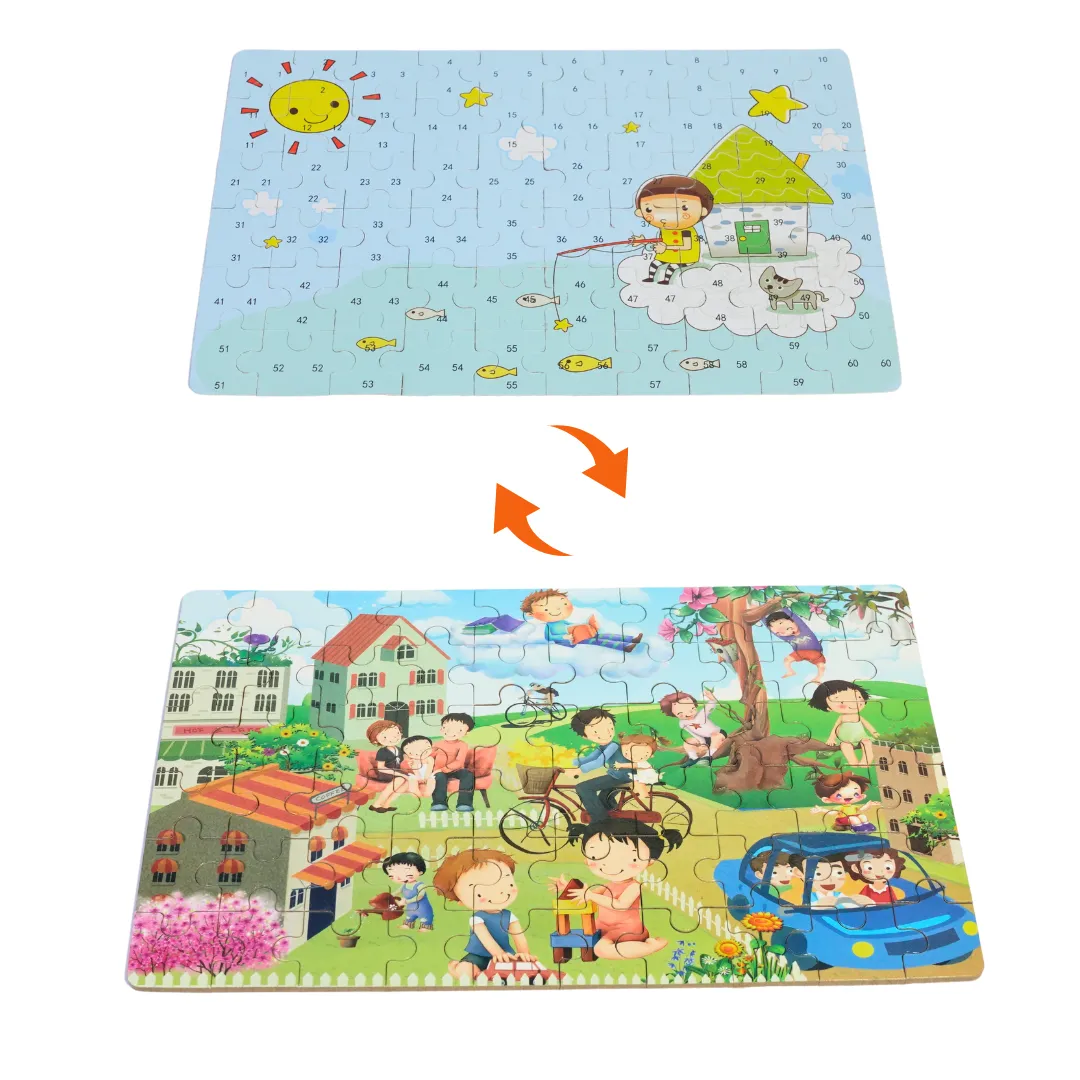 Jigsaw Puzzles inside Metal Box, JD-225*135mm-1 (Random Designs will be sent)