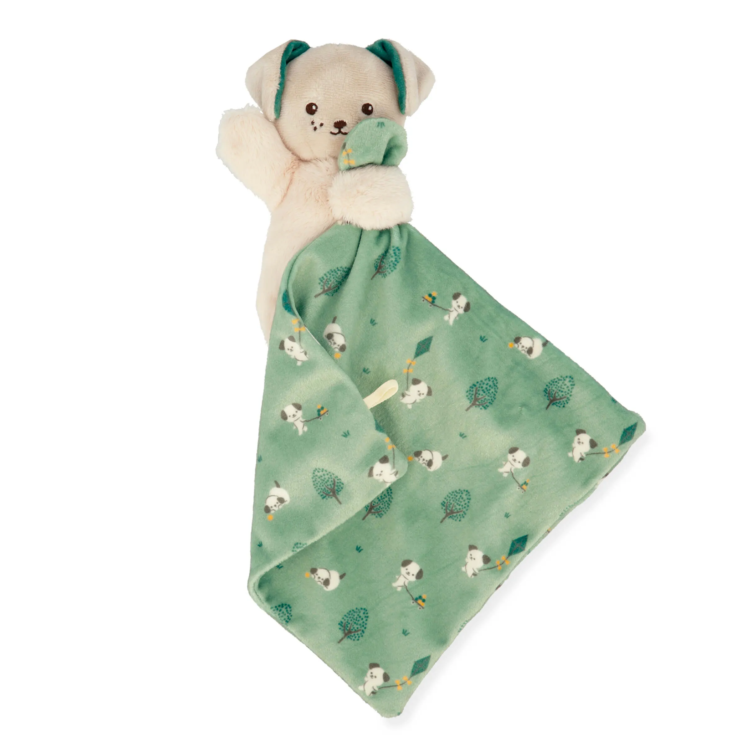 Kaloo Green Dog Doudou