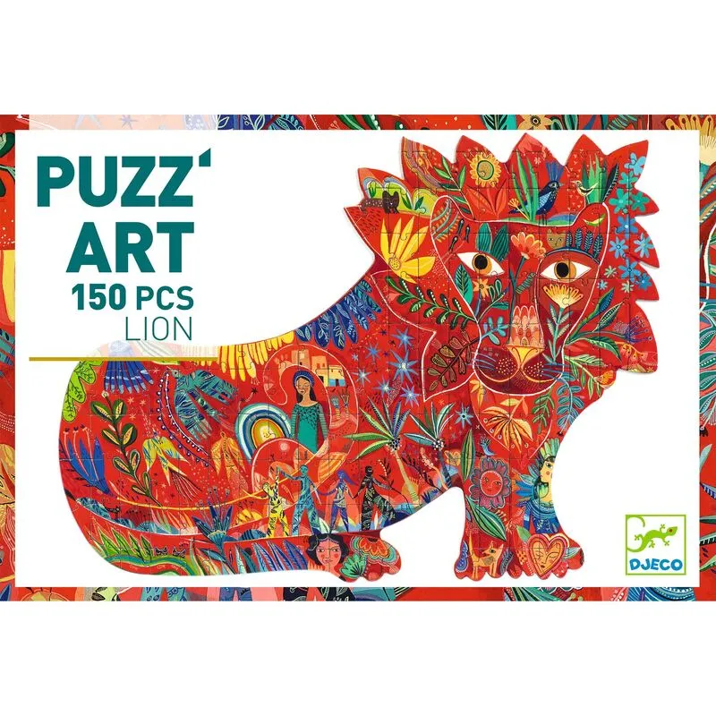 Lion Art Puzzle - 150pcs Kids Puzz' Art by Djeco