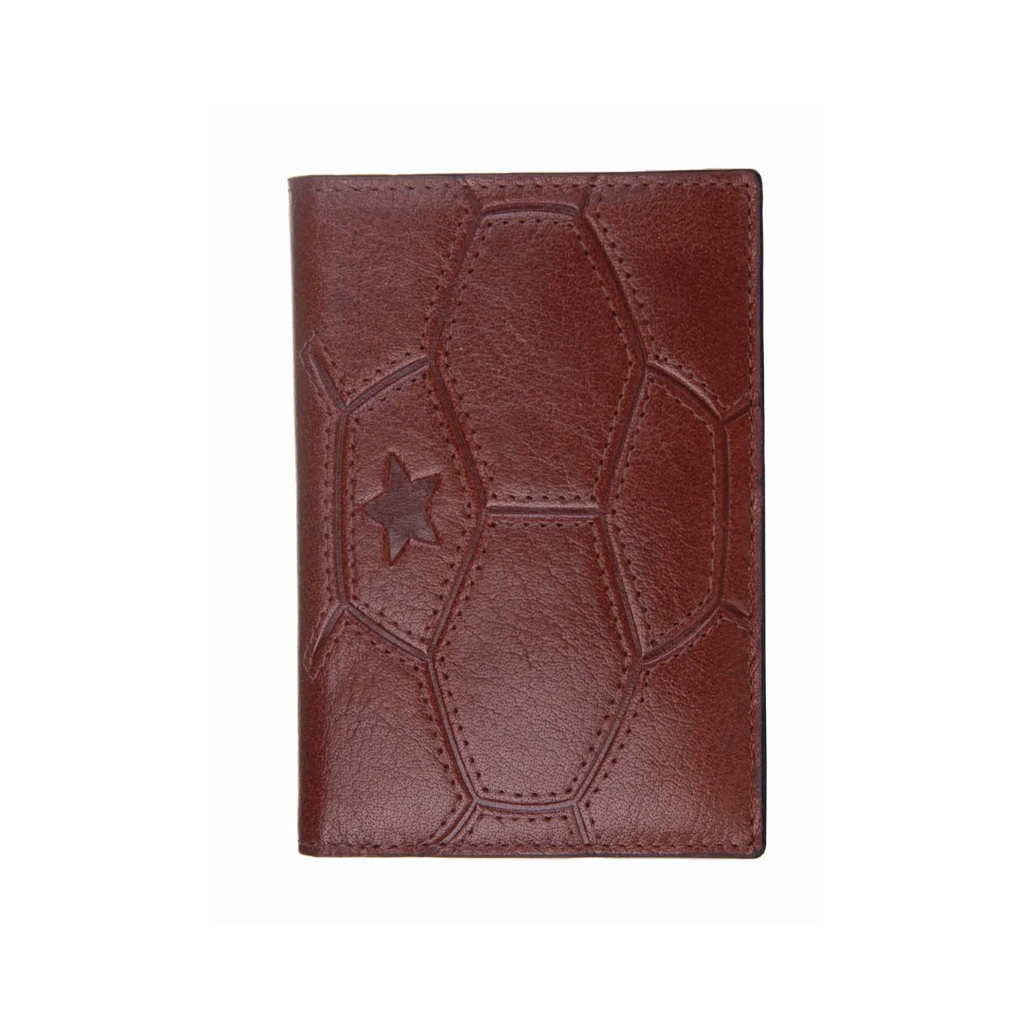 Mala Leather Vintage Football Bifold Wallet