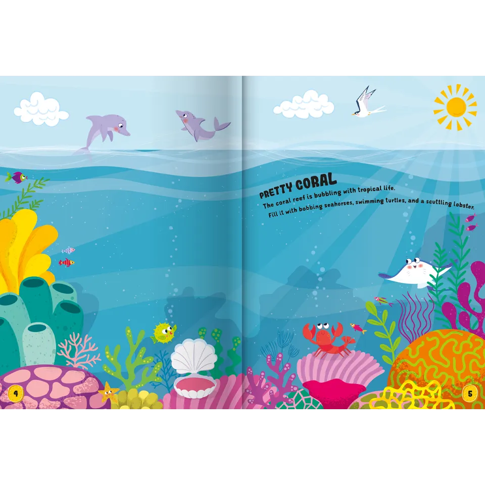 My Big Stickers Activity Book: Under the Ocean