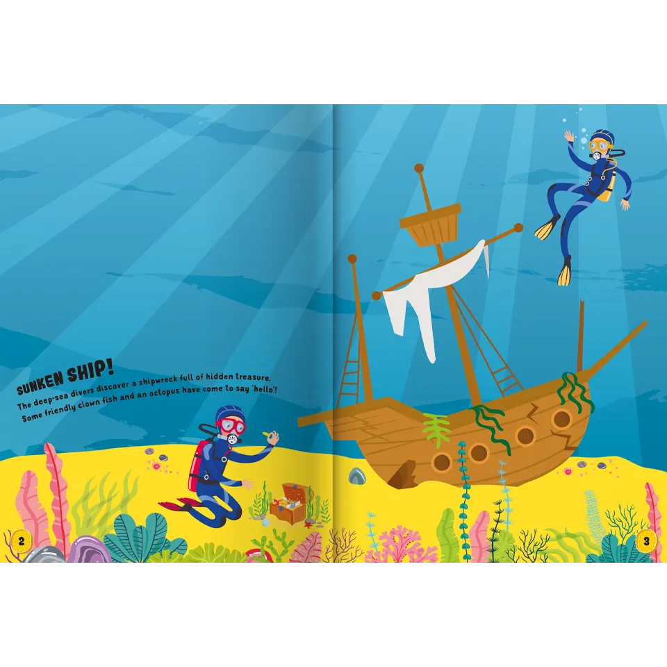 My Big Stickers Activity Book: Under the Ocean