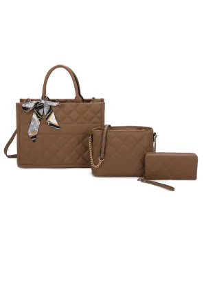 Out And About Purse Set In Mocha