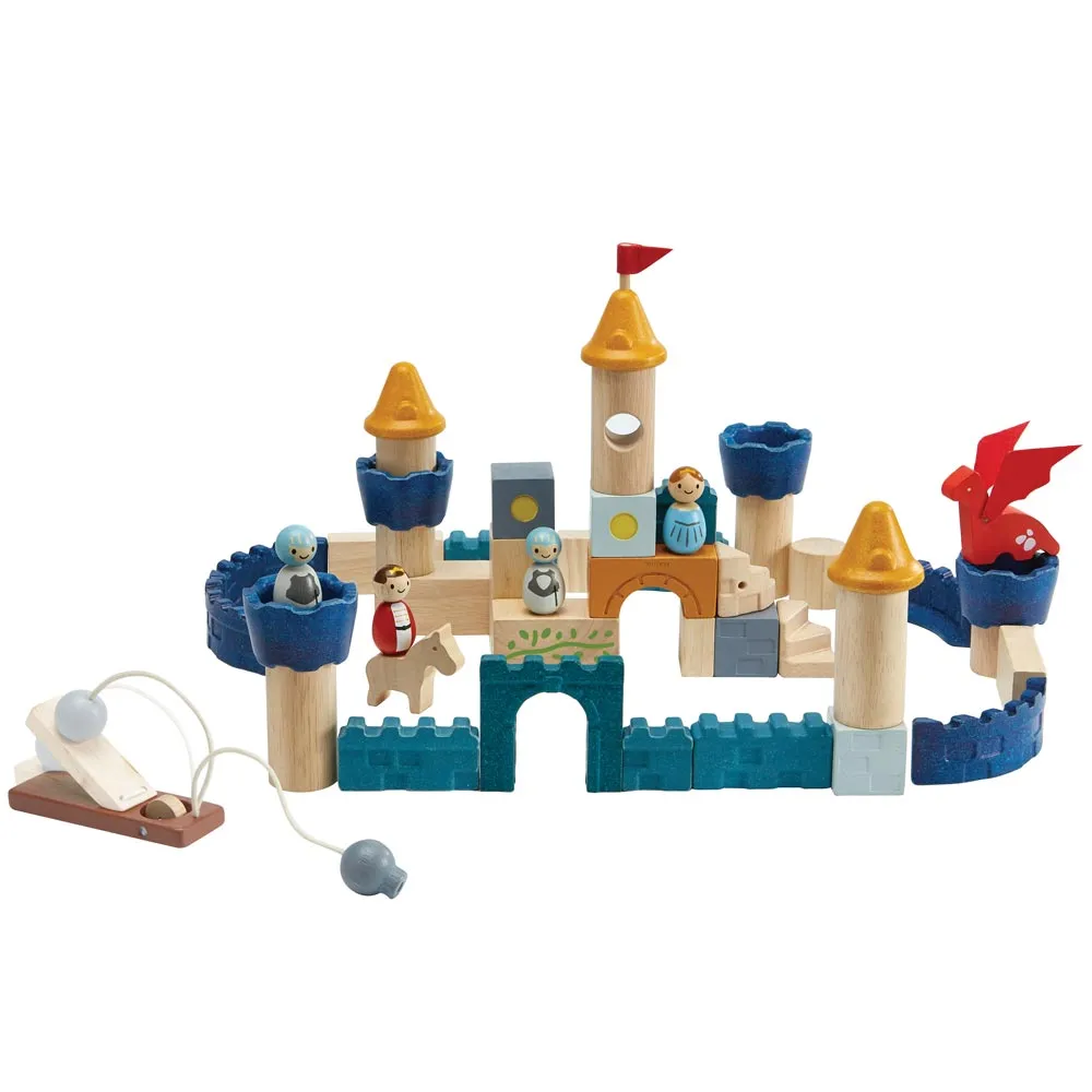 PlanToys Castle Building Blocks Orchard