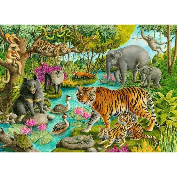 Ravensburger Animals of India Puzzle 60pc