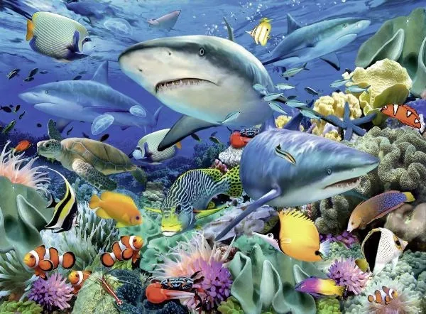 Ravensburger Reef of the Sharks Puzzle 100pc