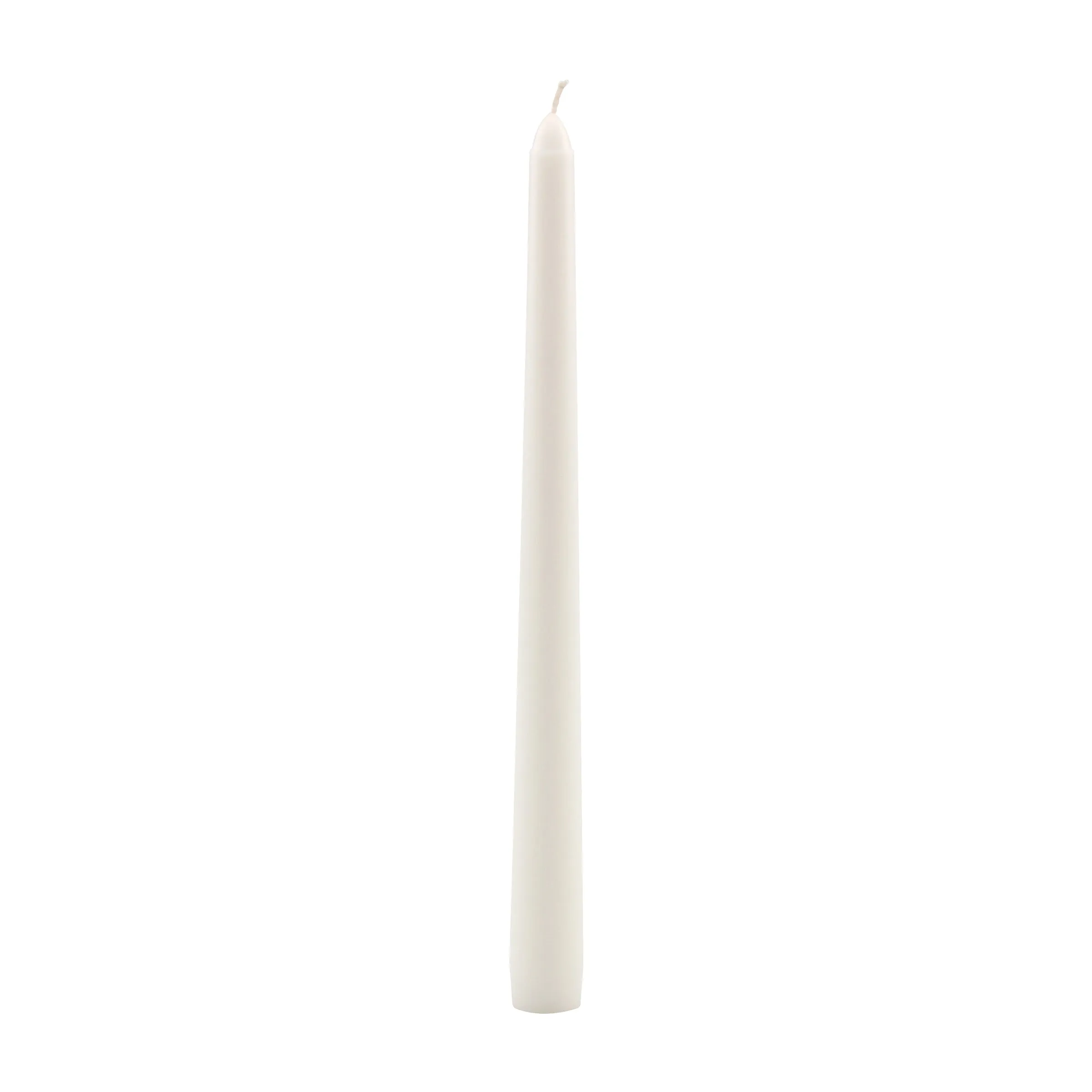 Tall 10" Unscented Dripless 30 Pack Taper Candles