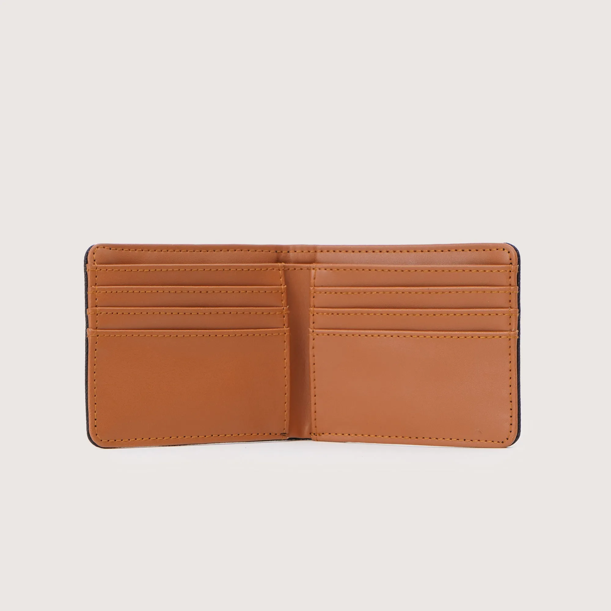 Textured Bi-Fold Wallet