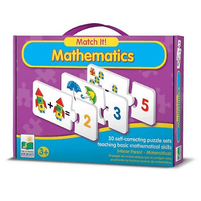 THE LEARNING JOURNEY MATCH IT! MATHEMATICS PUZZLE