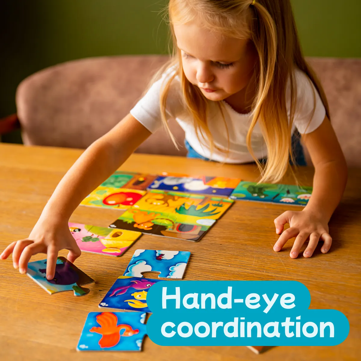 Toddler Puzzles - Puzzle Pairs Who Lives Where?