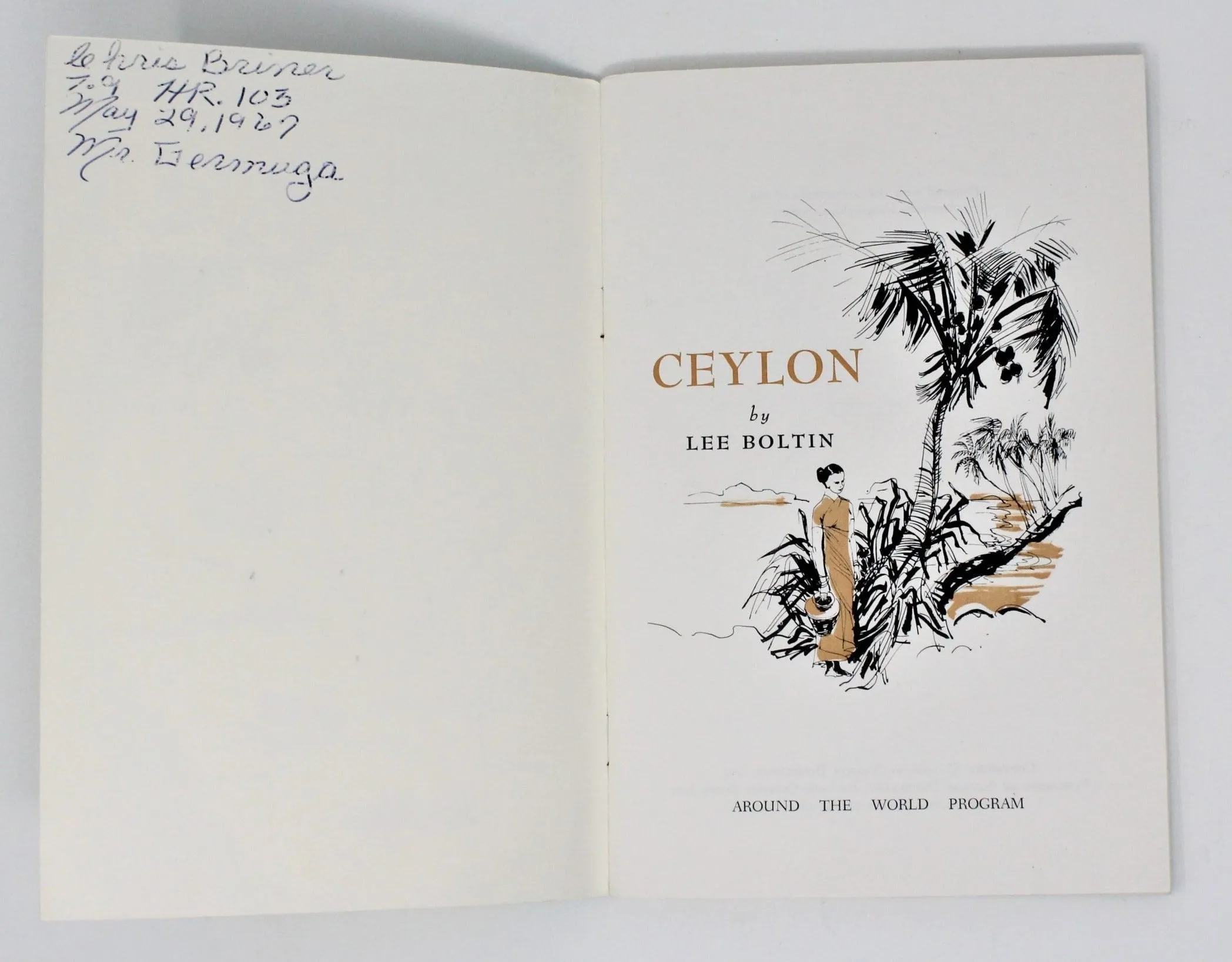 Travel Book, Geographical Society Around the World, Ceylon, 1966