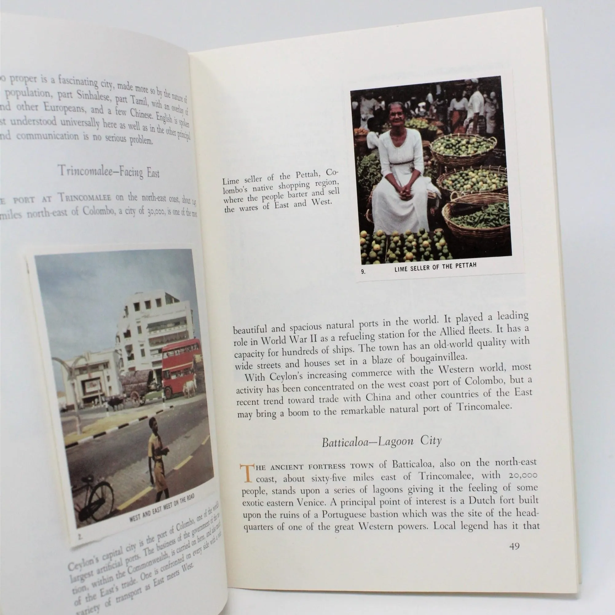 Travel Book, Geographical Society Around the World, Ceylon, 1966