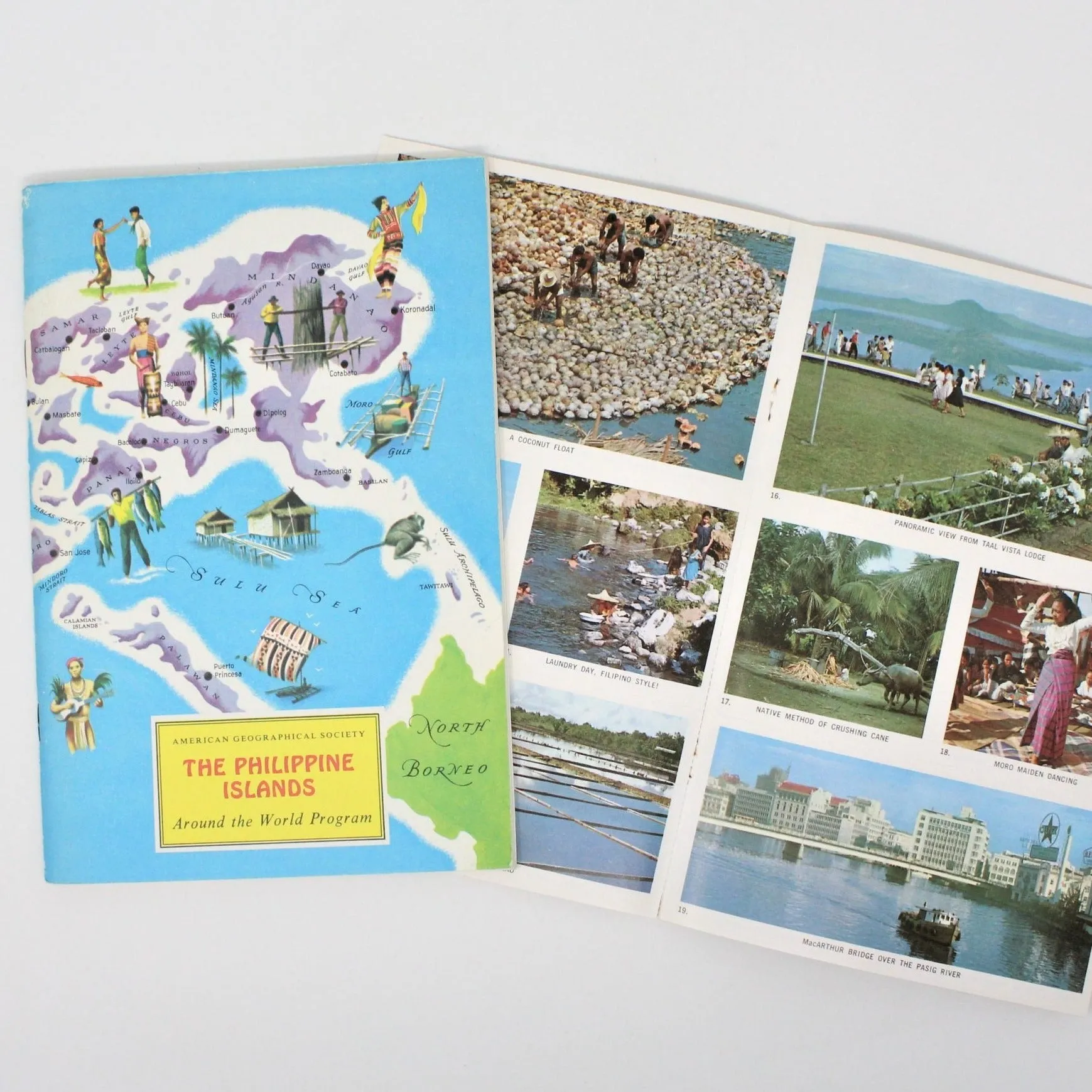 Travel Book, Geographical Society Around the World, Philippine Islands, 1966