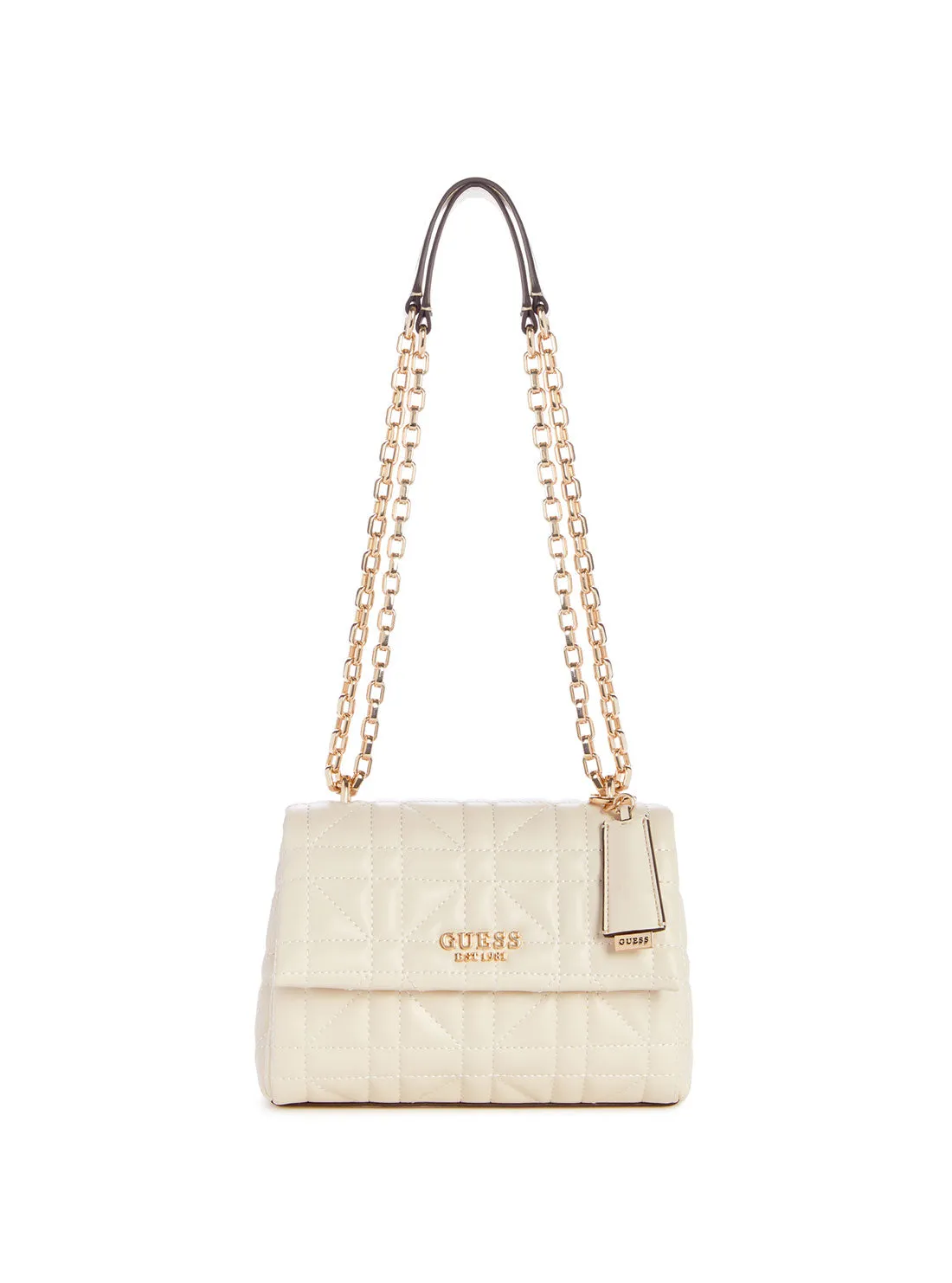 White Assia Convertible Crossbody Bag