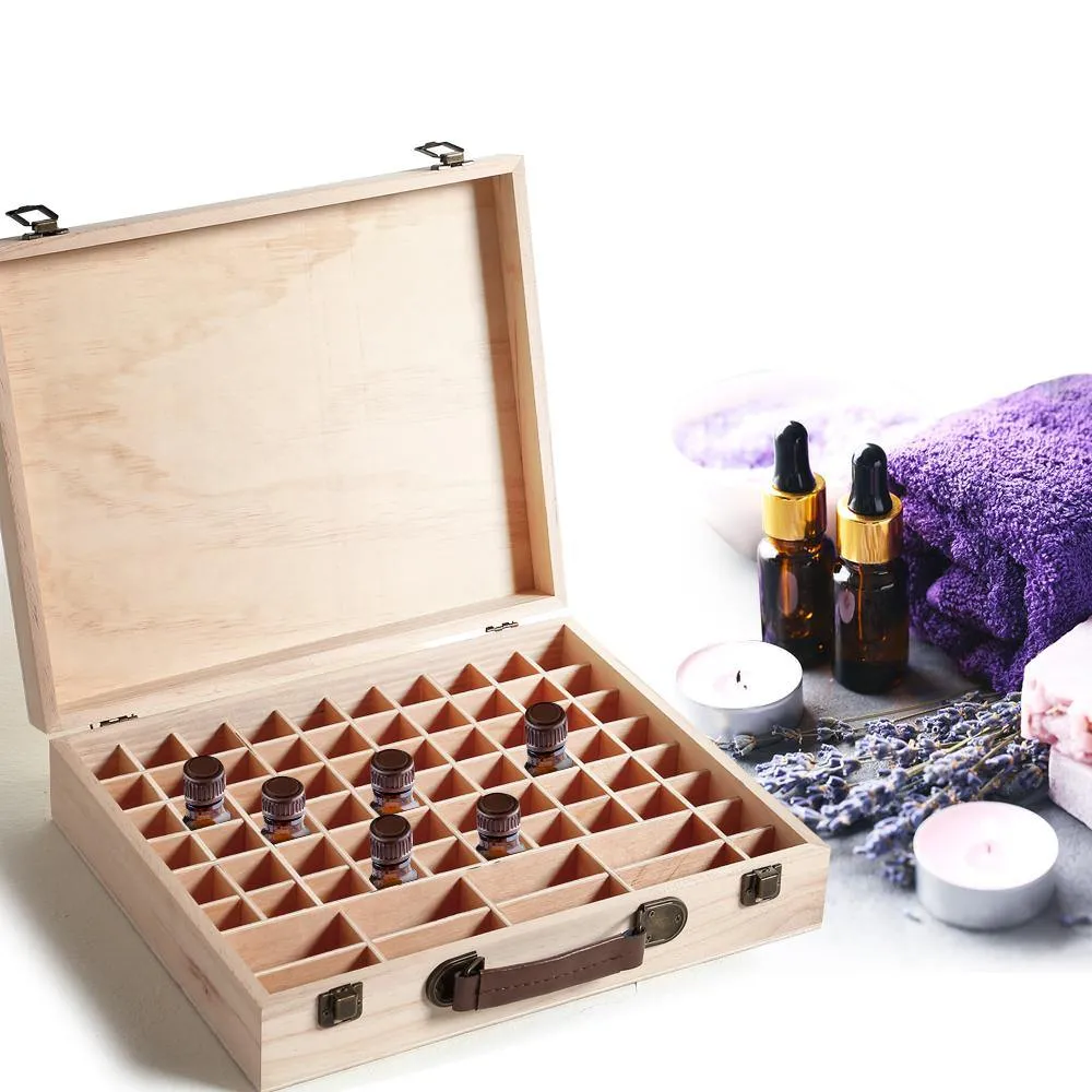 Wooden Essential Oil Storage Box